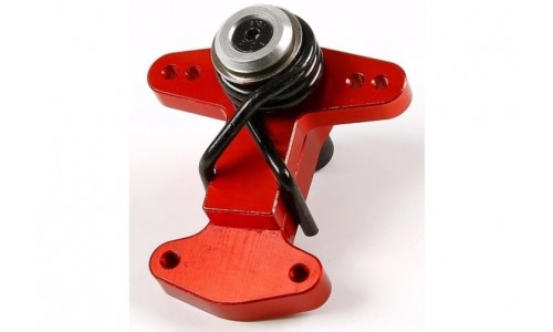 Symetrical Steering Servo Saver Alloy RED | Rovan Sports